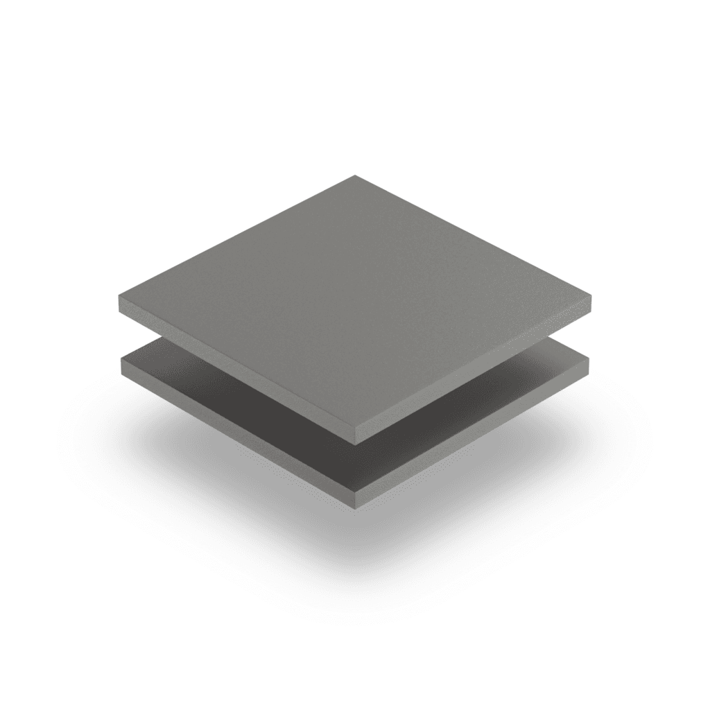 PVC espumado gris