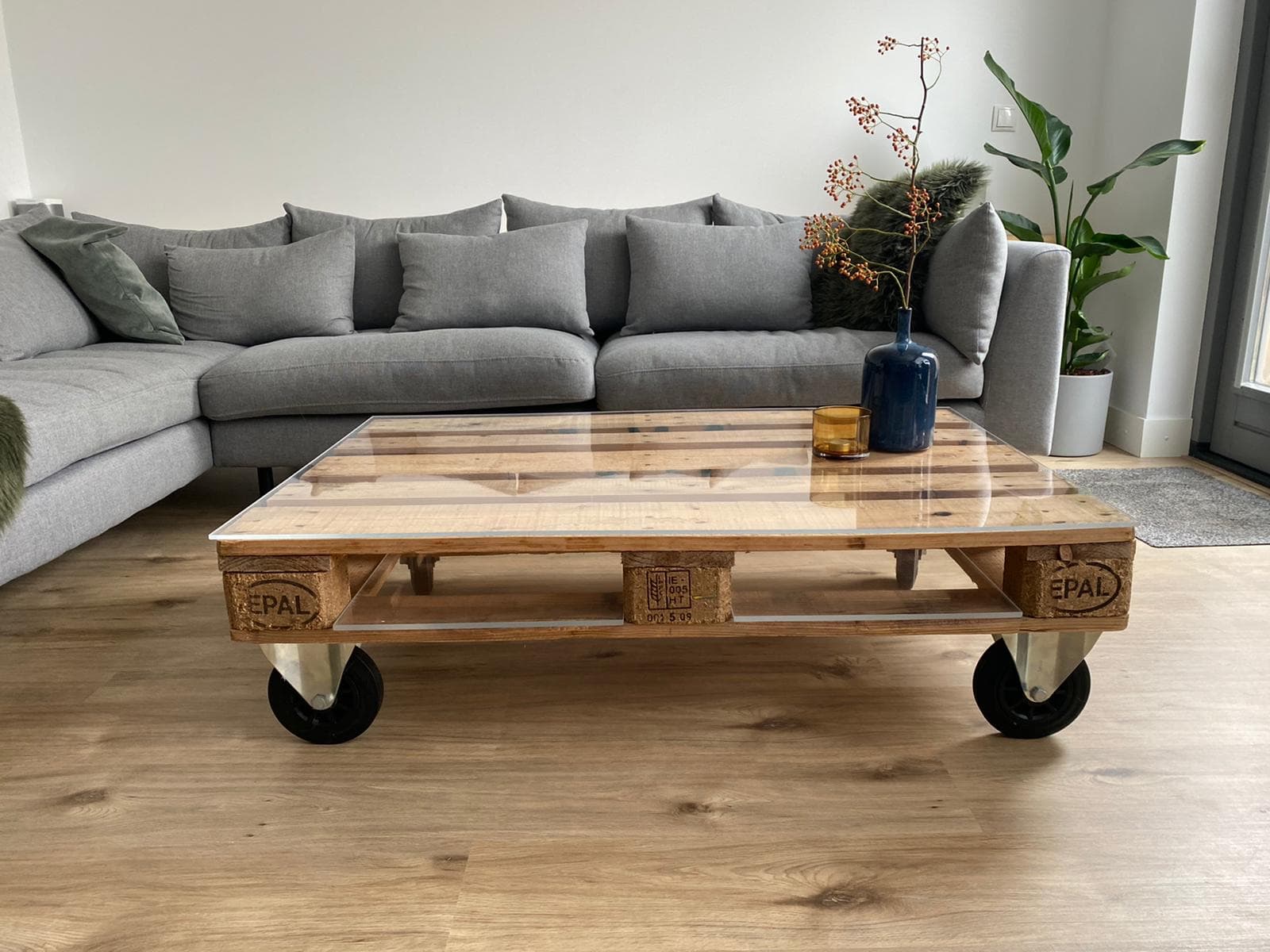 pallet-tablero