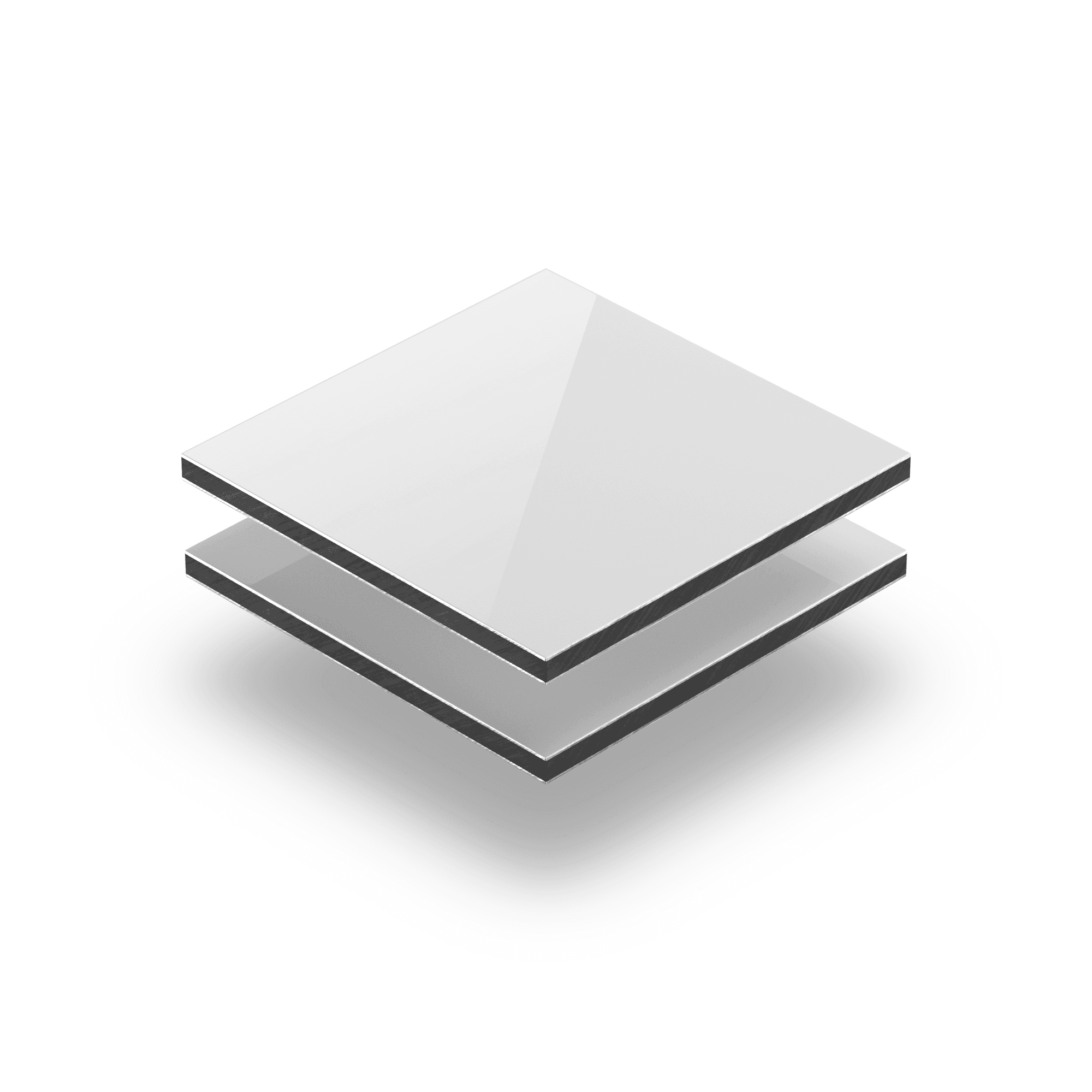 Alupanel blanco RAL 9003 brillante