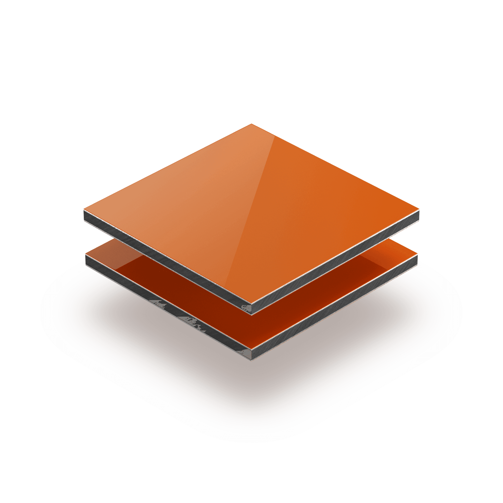 Alupanel naranja RAL 2004