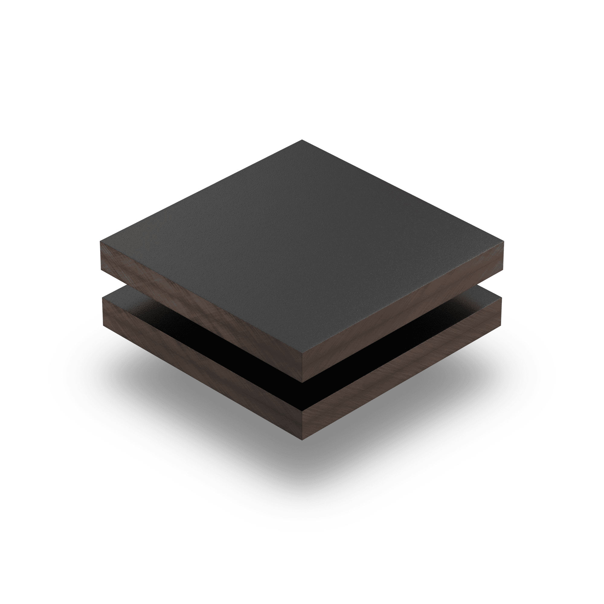 HPL Textura Negro 6 mm RAL 9005