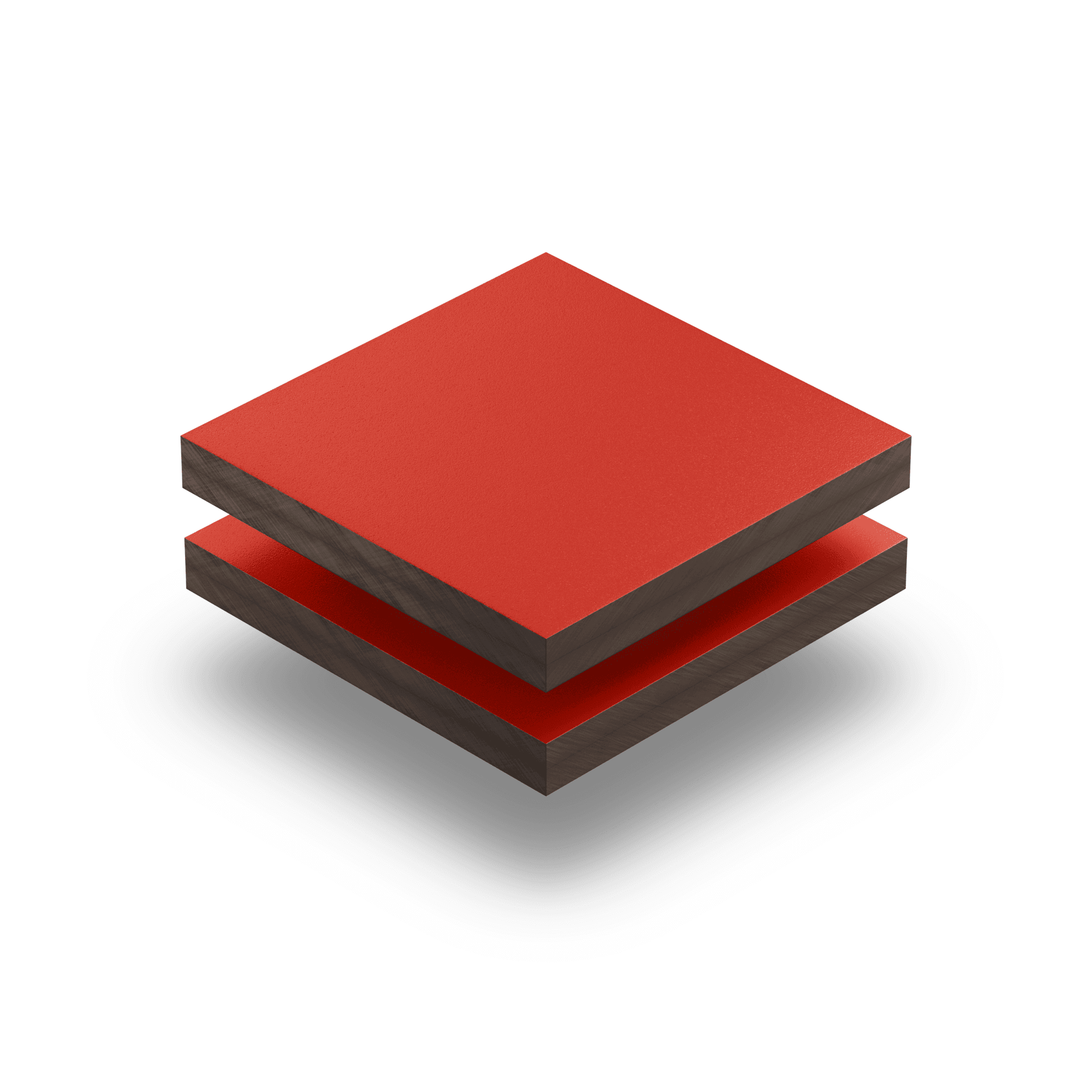 HPL Textura Rojo Trafico 6 mm RAL 3020