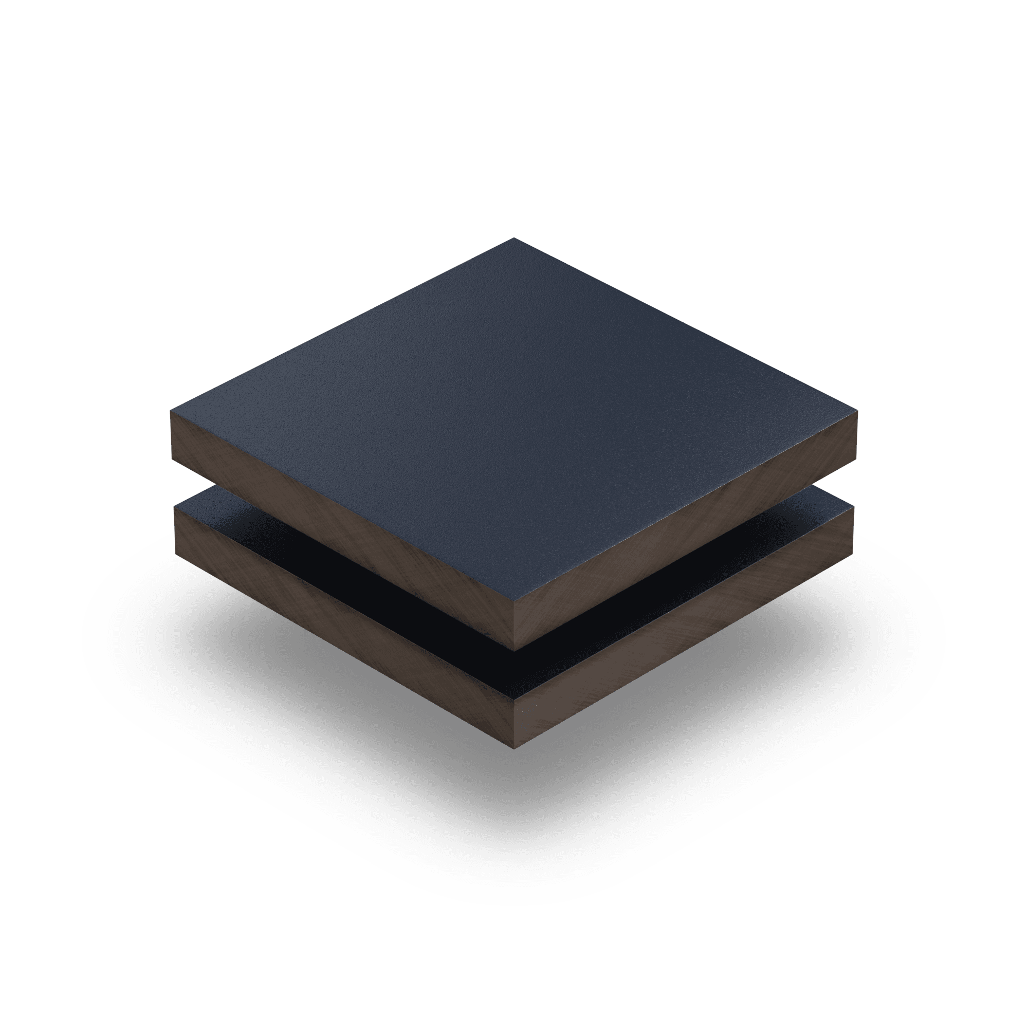 HPL textura azul acero RAL 5011