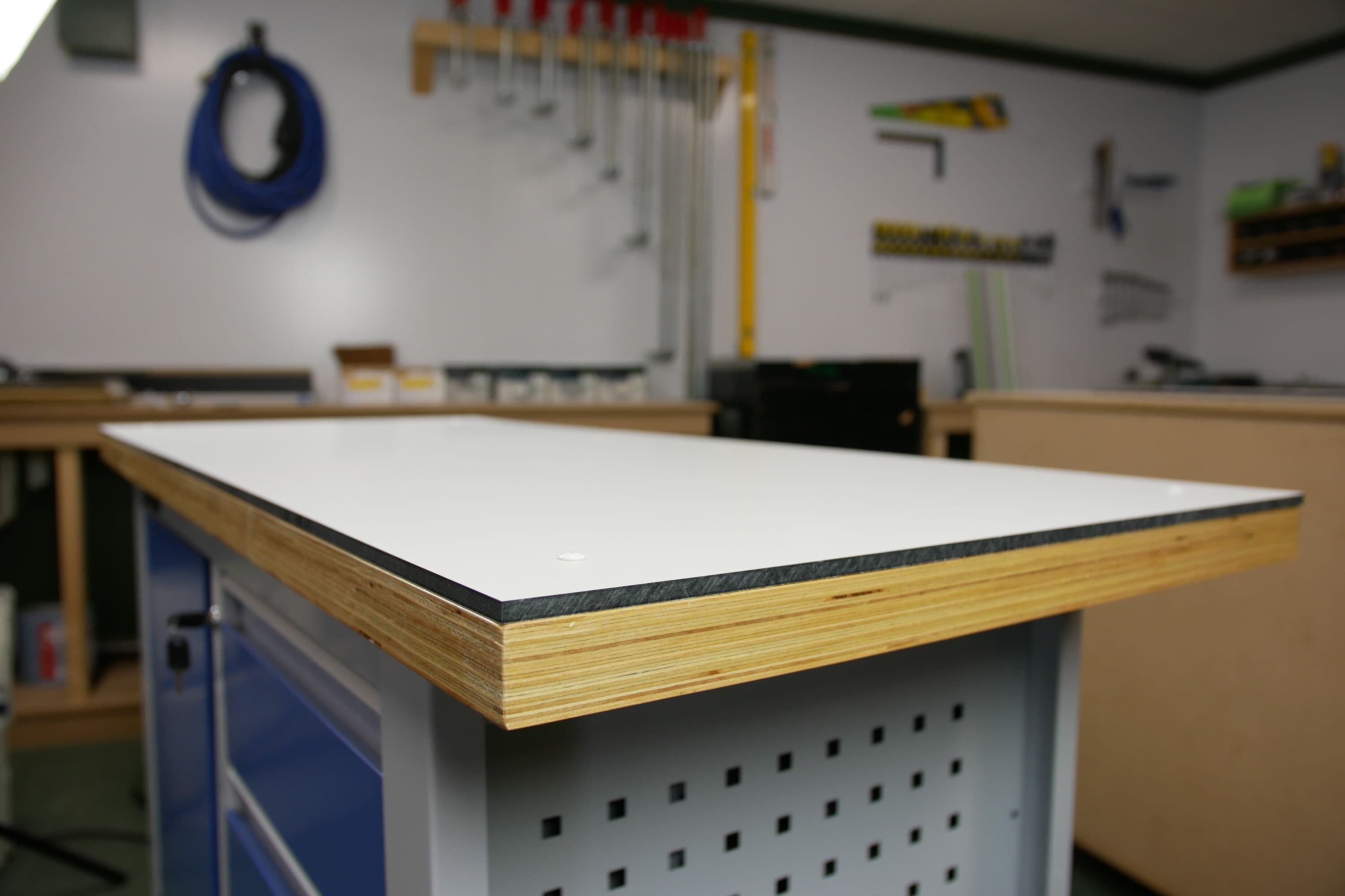 Mesa de trabajo HPL