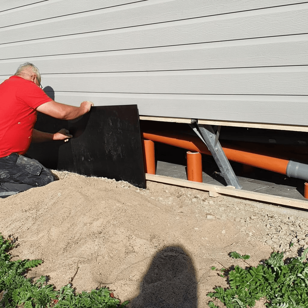 Revestimiento de una autocaravana con planchas de HDPE