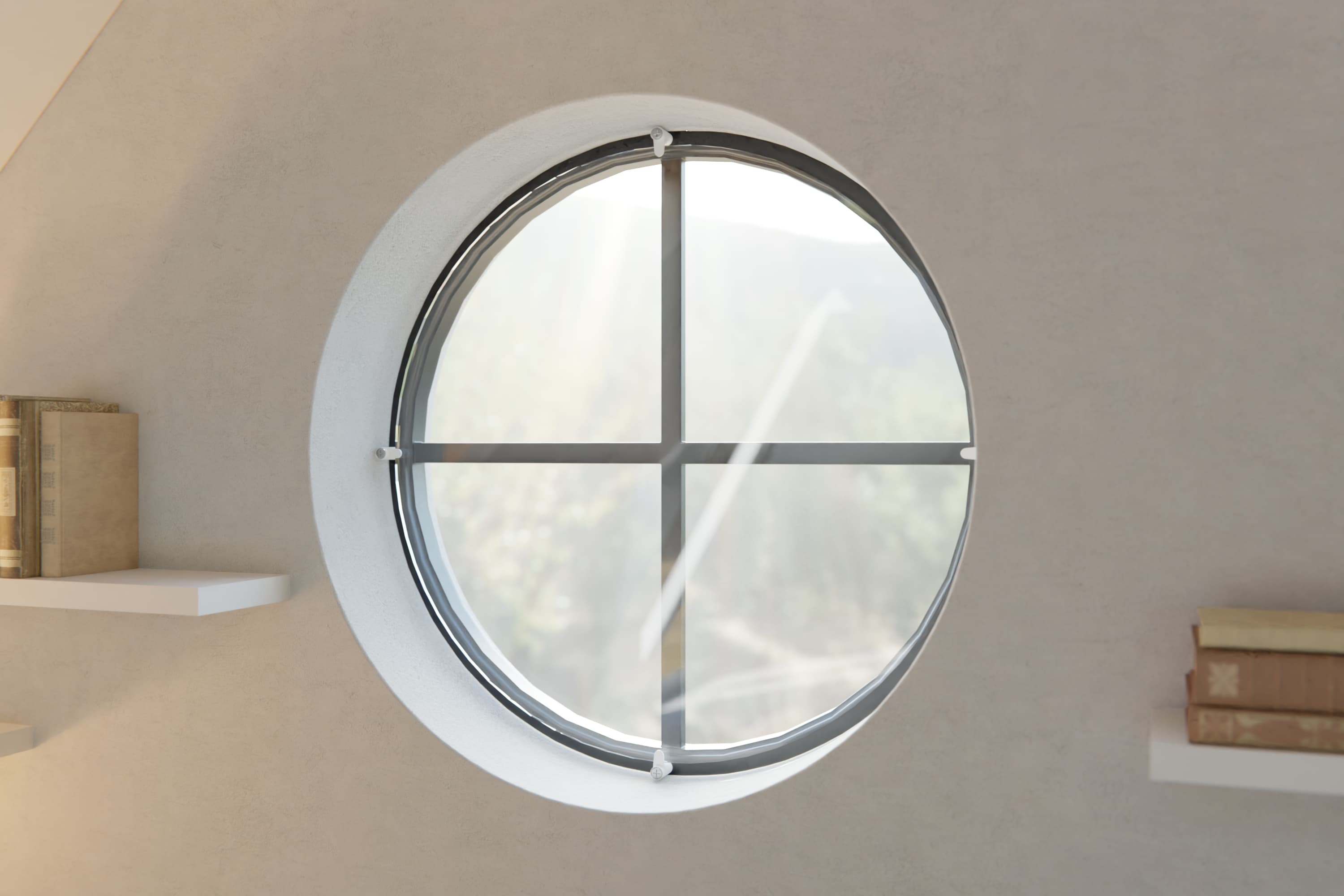 Ventanas redondas, ovaladas y ojos de buey