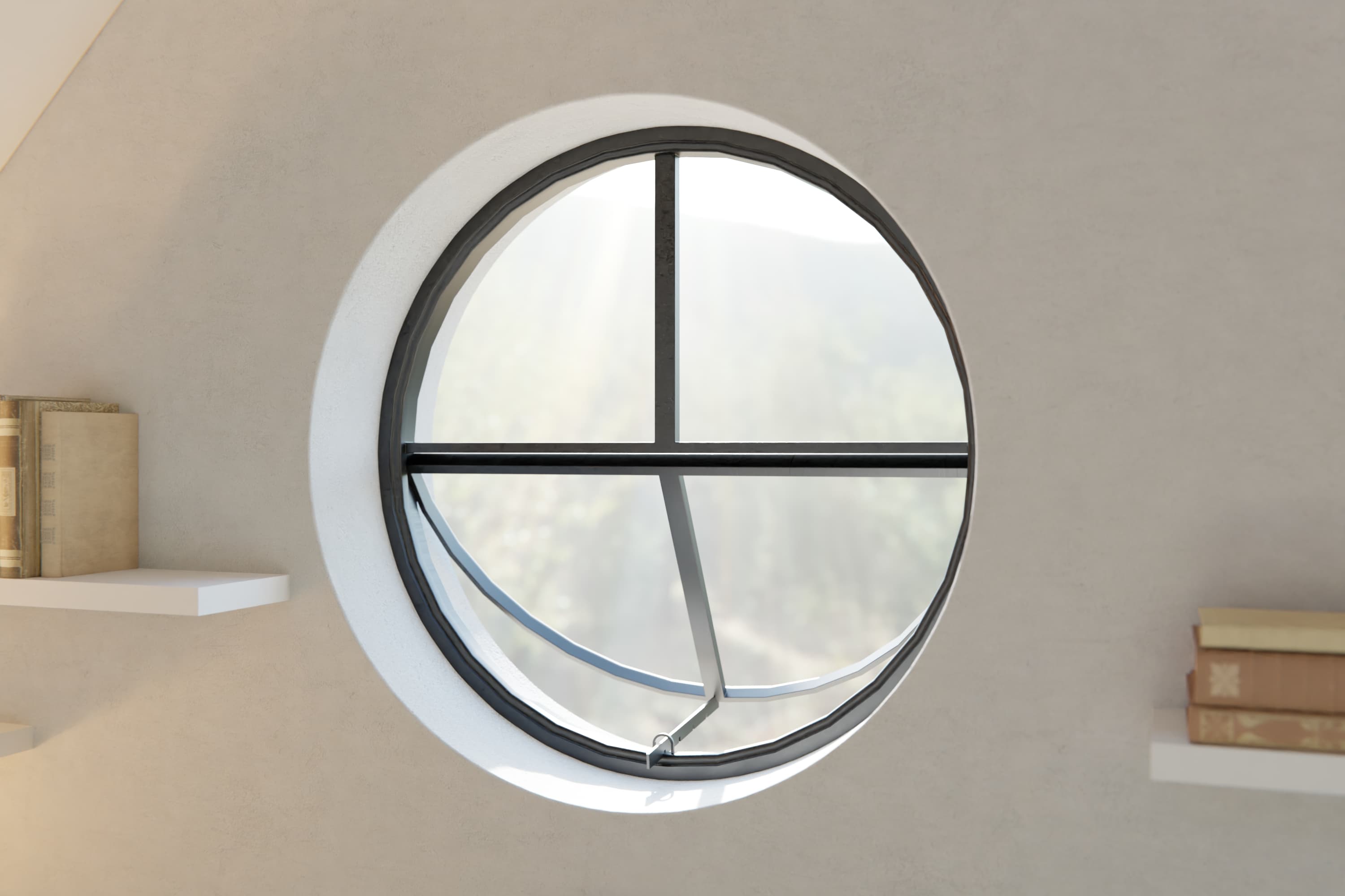 Ventanas redondas, ovaladas y ojos de buey