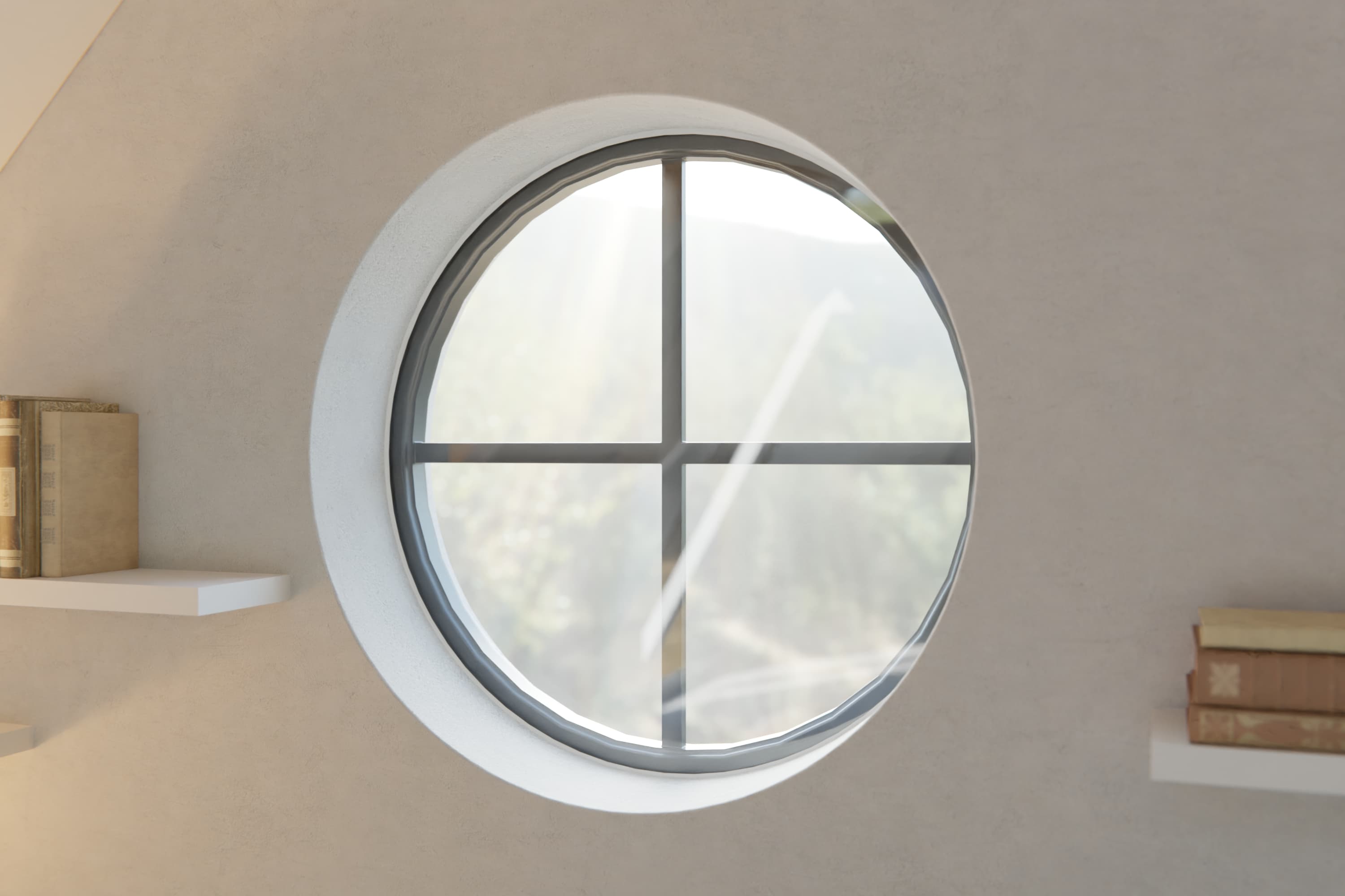 Ventanas redondas, ovaladas y ojos de buey