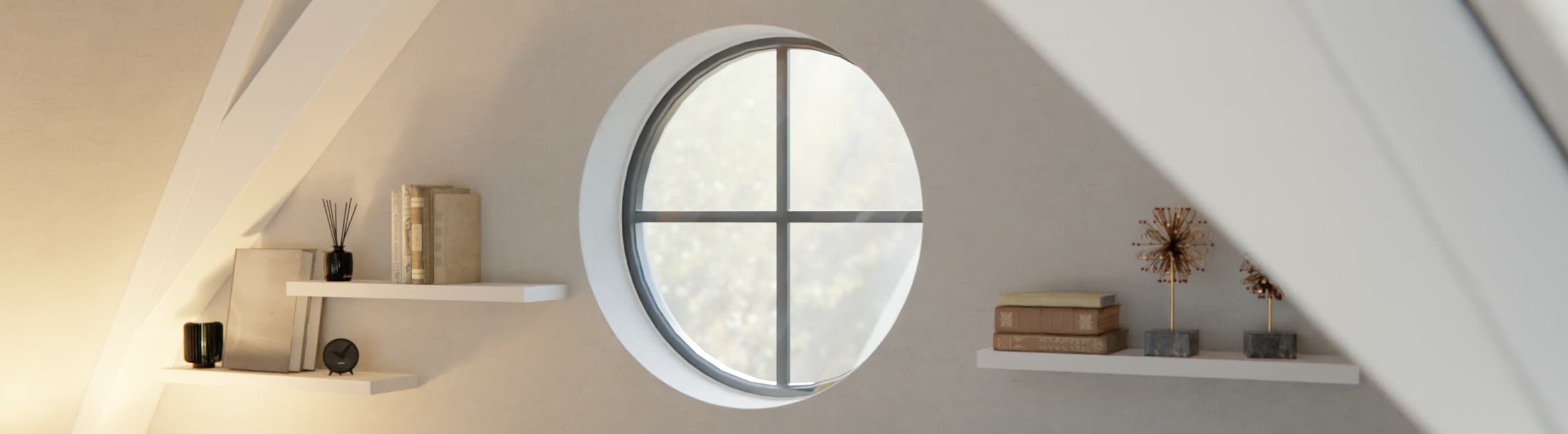 Ventanas redondas, ovaladas y ojos de buey
