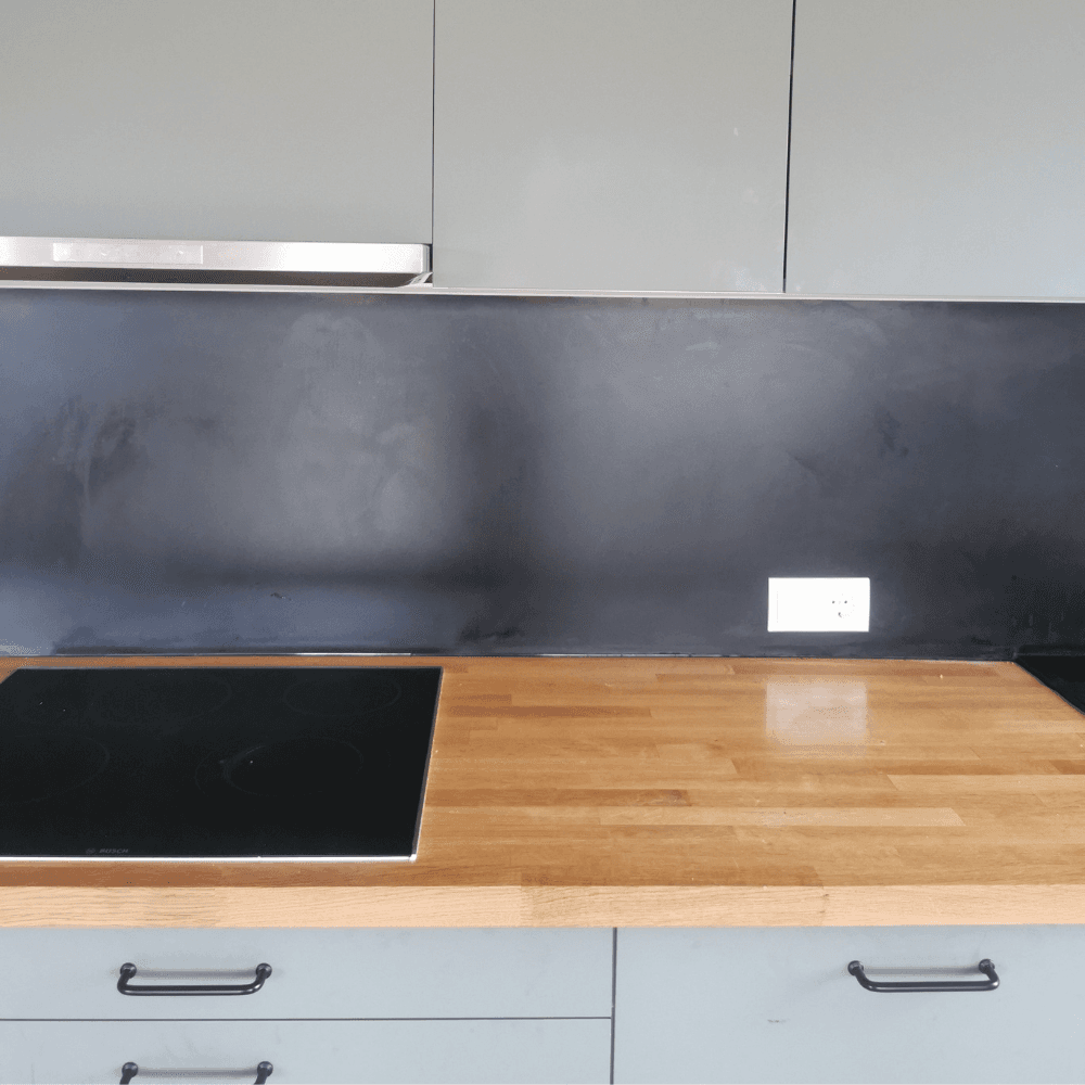 Salpicadero de cocina con paneles HPL