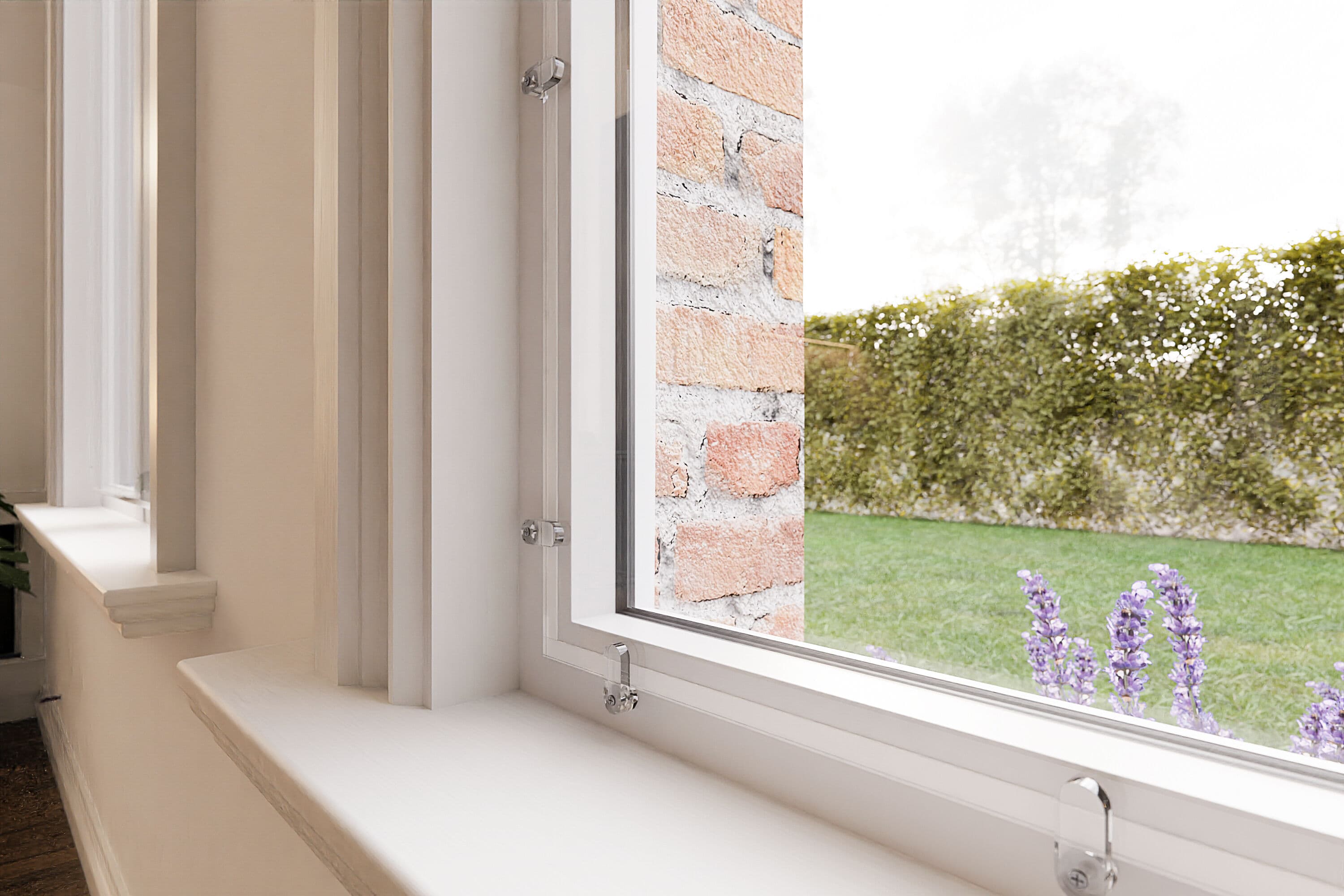 Aísla tu ventana con una ventana delantera/trasera