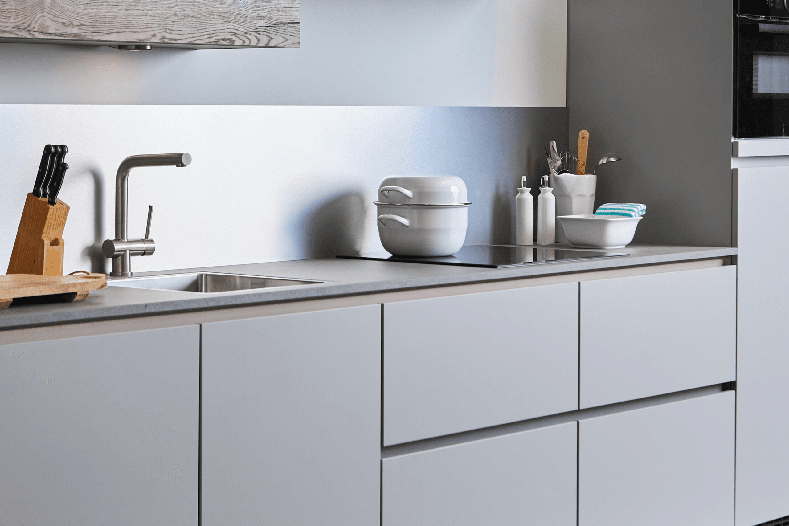 pared trasera de cocina barata