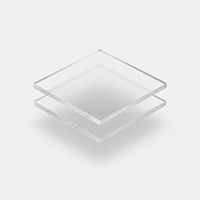 Placas de metacrilato mate hielo