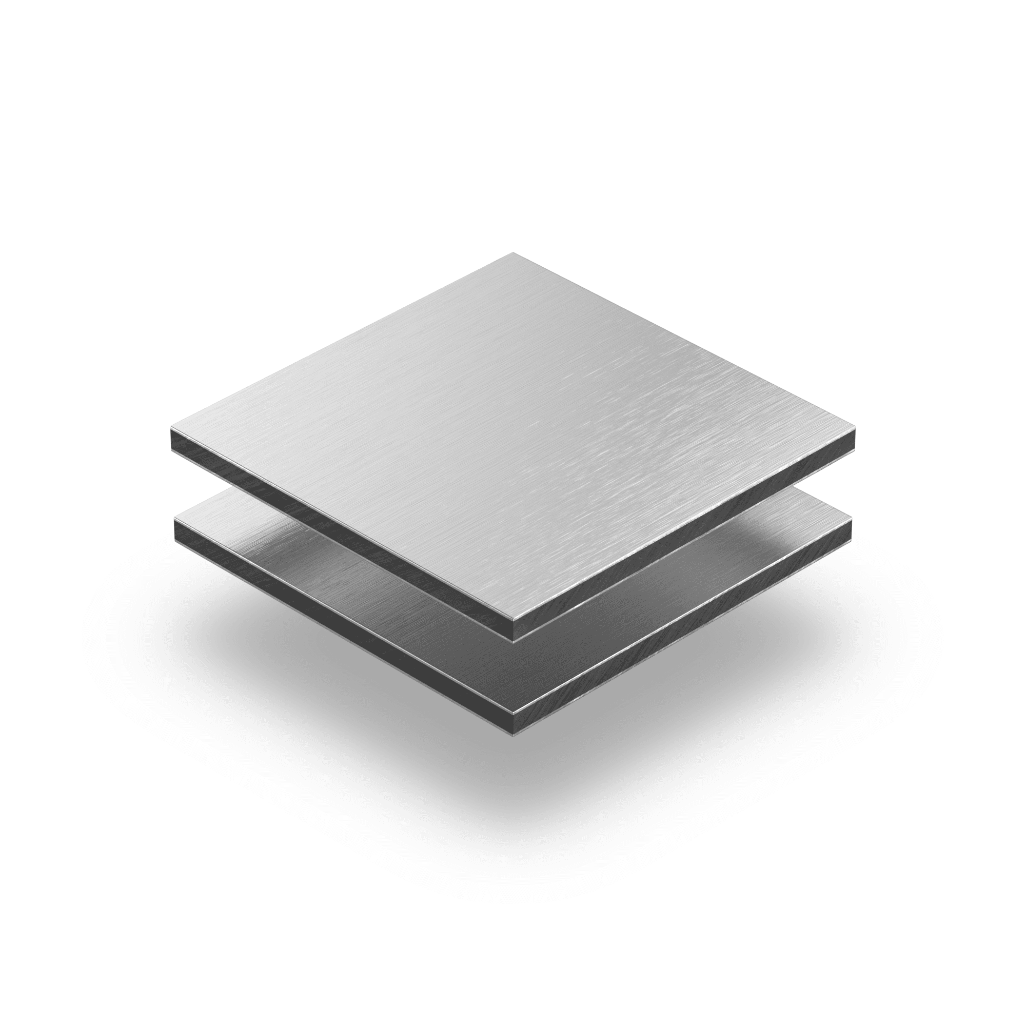 Alupanel aluminio cepillado