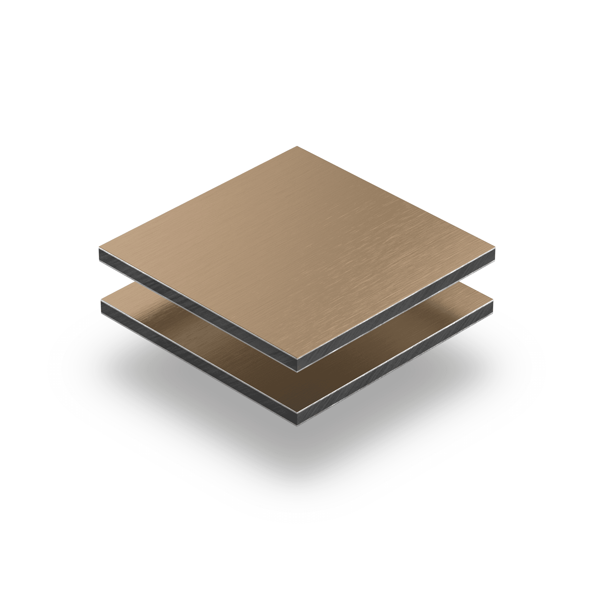 Alupanel bronce cepillado