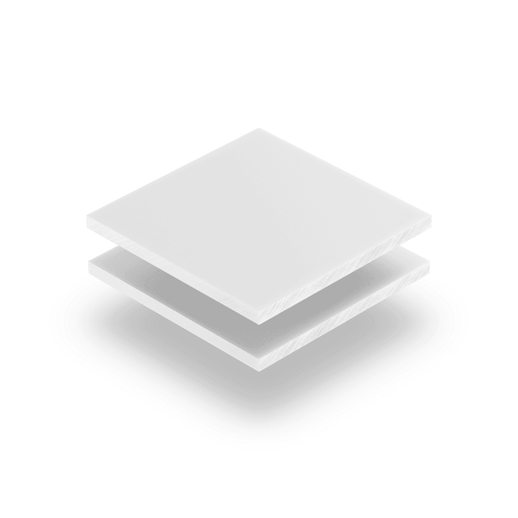Metacrilato blanco hielo