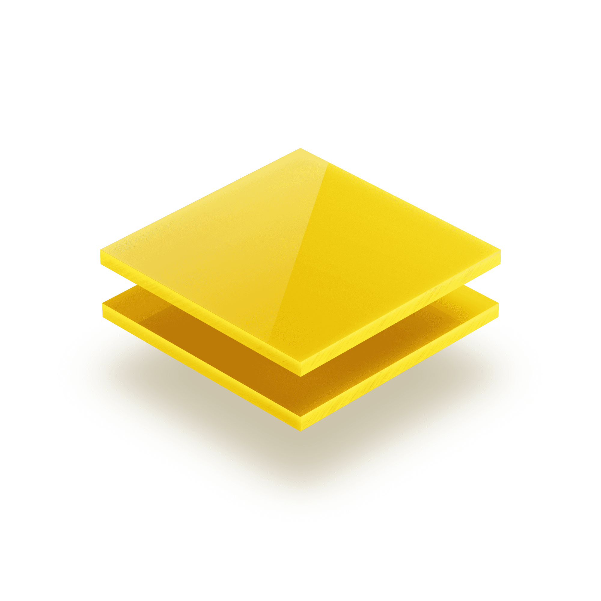 Metacrilato opalino amarillo