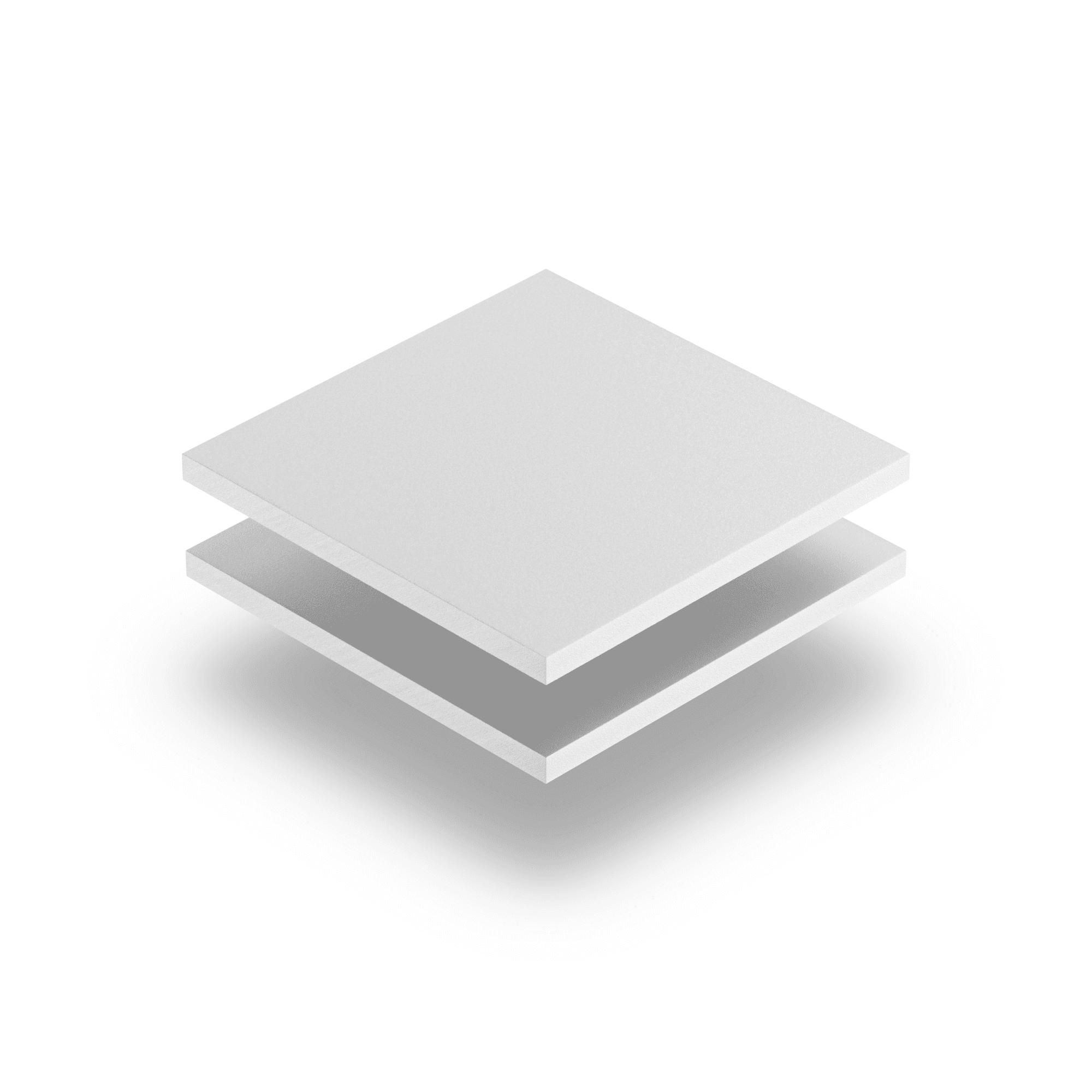PVC espumado blanco RAL 9003