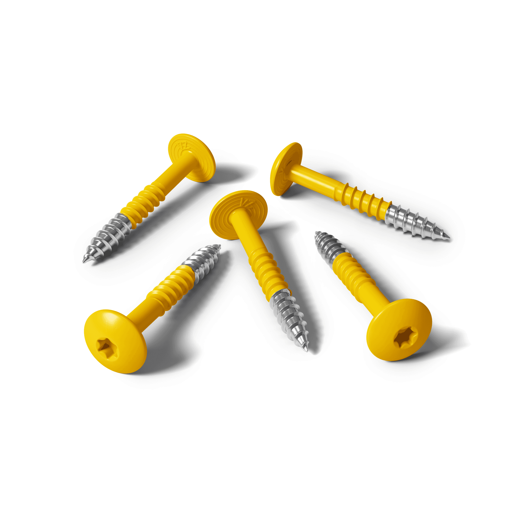 Tornillo HPL amarillo senal RAL 1003