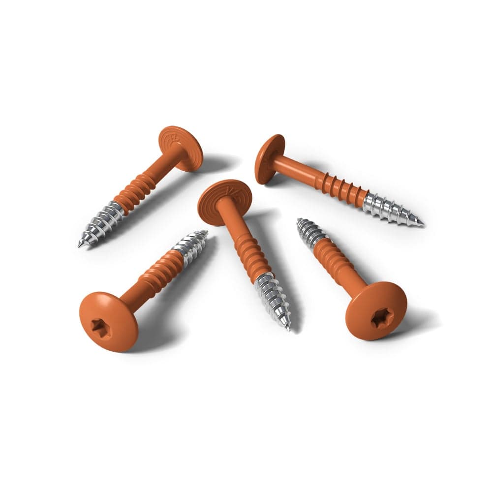 Tornillo HPL naranja señales RAL 2010