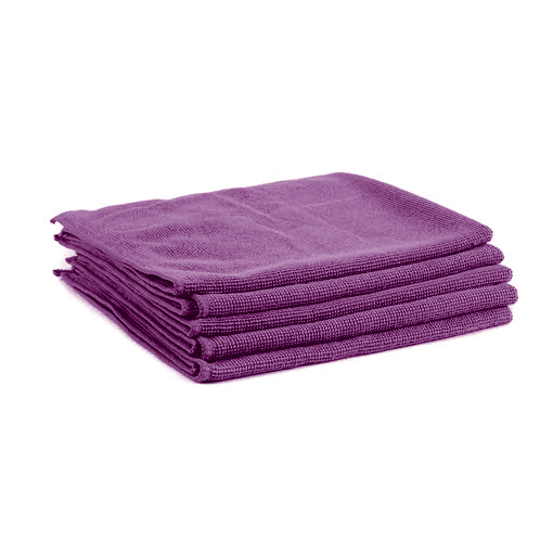 violettes Poliertuch