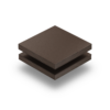 HPL textura marrón chocolate RAL 8017