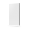 Panel de pared Alupanel en blanco mate 4 mm