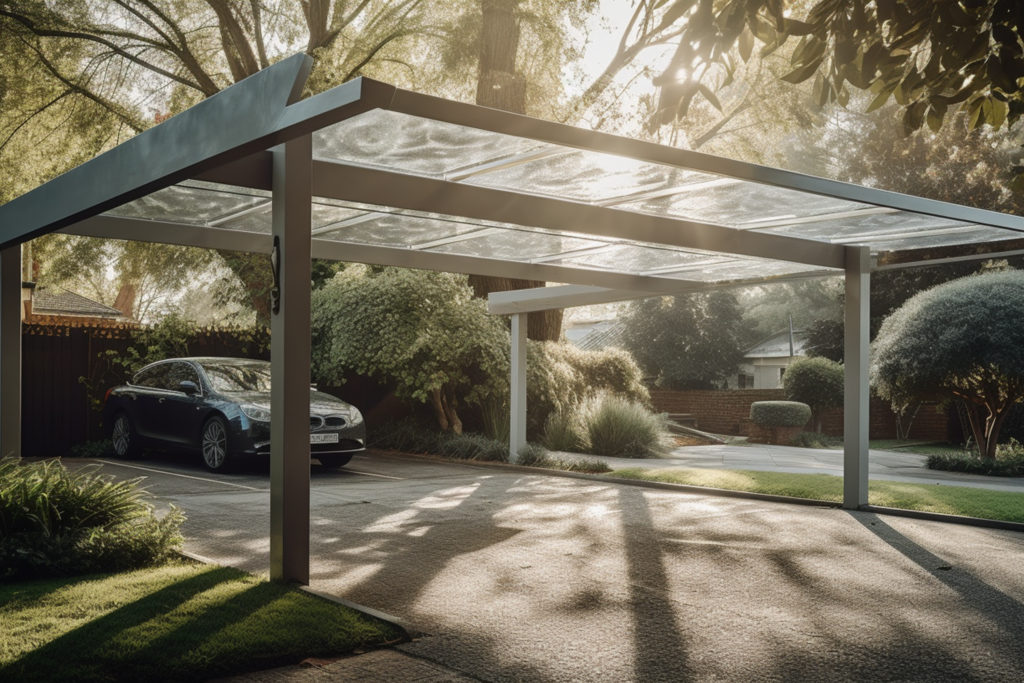 Cochera de policarbonato | PlanchasdePlástico.es